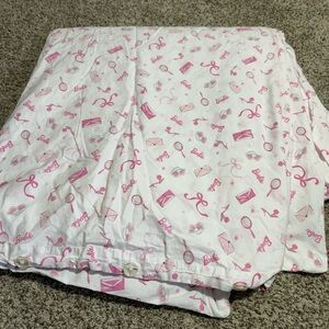 Pottery Barn Barbie Full/Queen Duvet Cover and Two Pillowcases